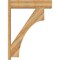 Ekena Millwork Westlake Block Rough Sawn Outlooker, Western Red Cedar, 8"W x 34"D x 46"H OUT08X34X46WTL05RWR - alternate 4